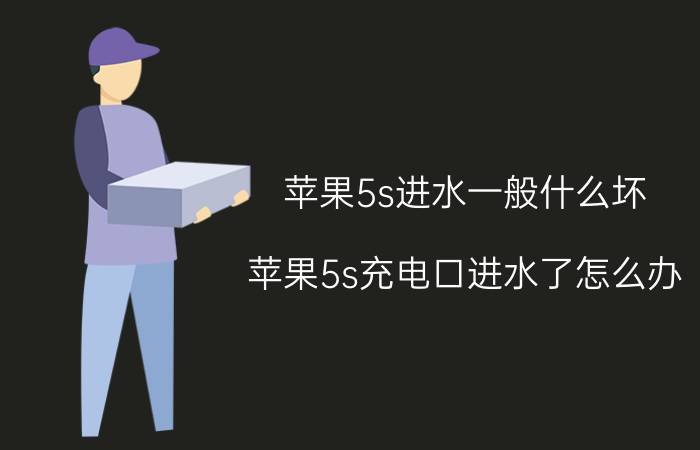 苹果5s进水一般什么坏 苹果5s充电口进水了怎么办？